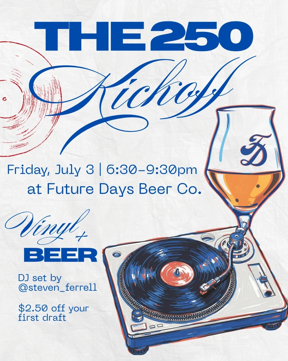 The 250 Kickoff at Future Days Beer Company
