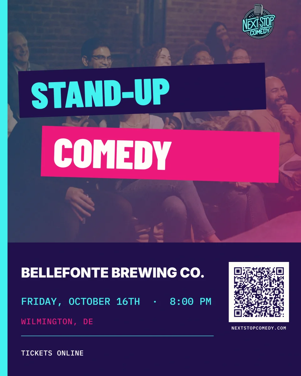 Next Stop Comedy at Bellefonte Brewing Co.