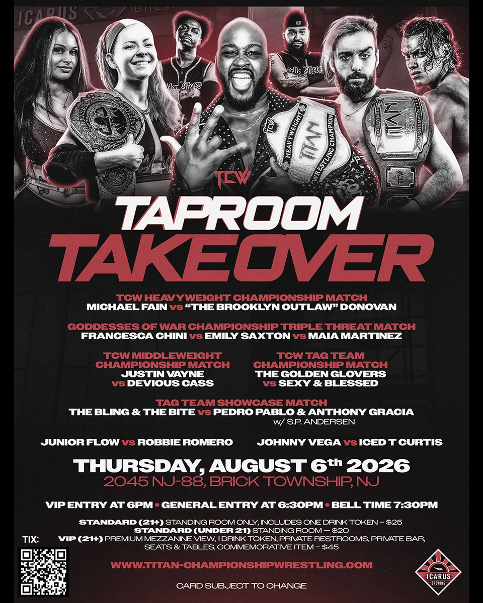 Titan Wrestling’s Taproom Takeover